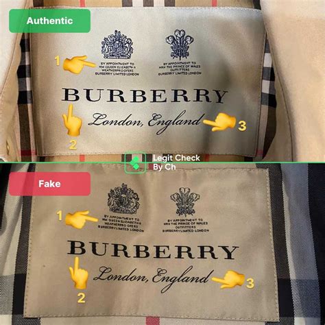 how can you tell if a burberry coat is real|do all Burberry buttons say.